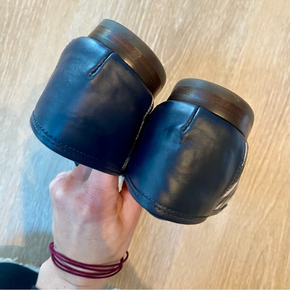 Coach Haley Loafer with Gingham Print in Navy/Chalk 6.5 - Picture 5 of 10